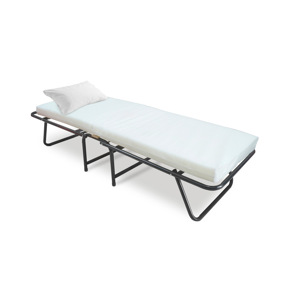 Cama auxiliar plegable con almohada Cama auxiliar plegable con almohada