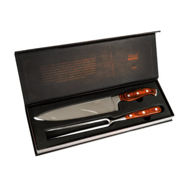 Cuchillo y tenedor profesional