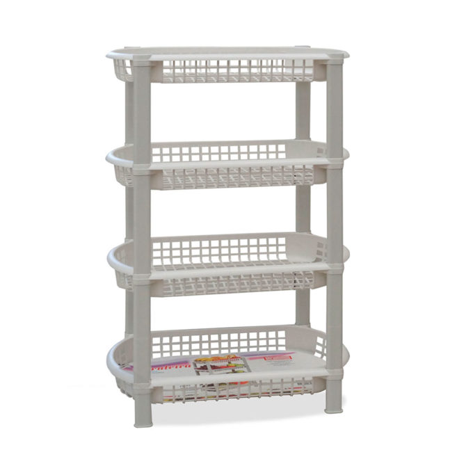 Frutero plástico Blanco - Compras Dmas