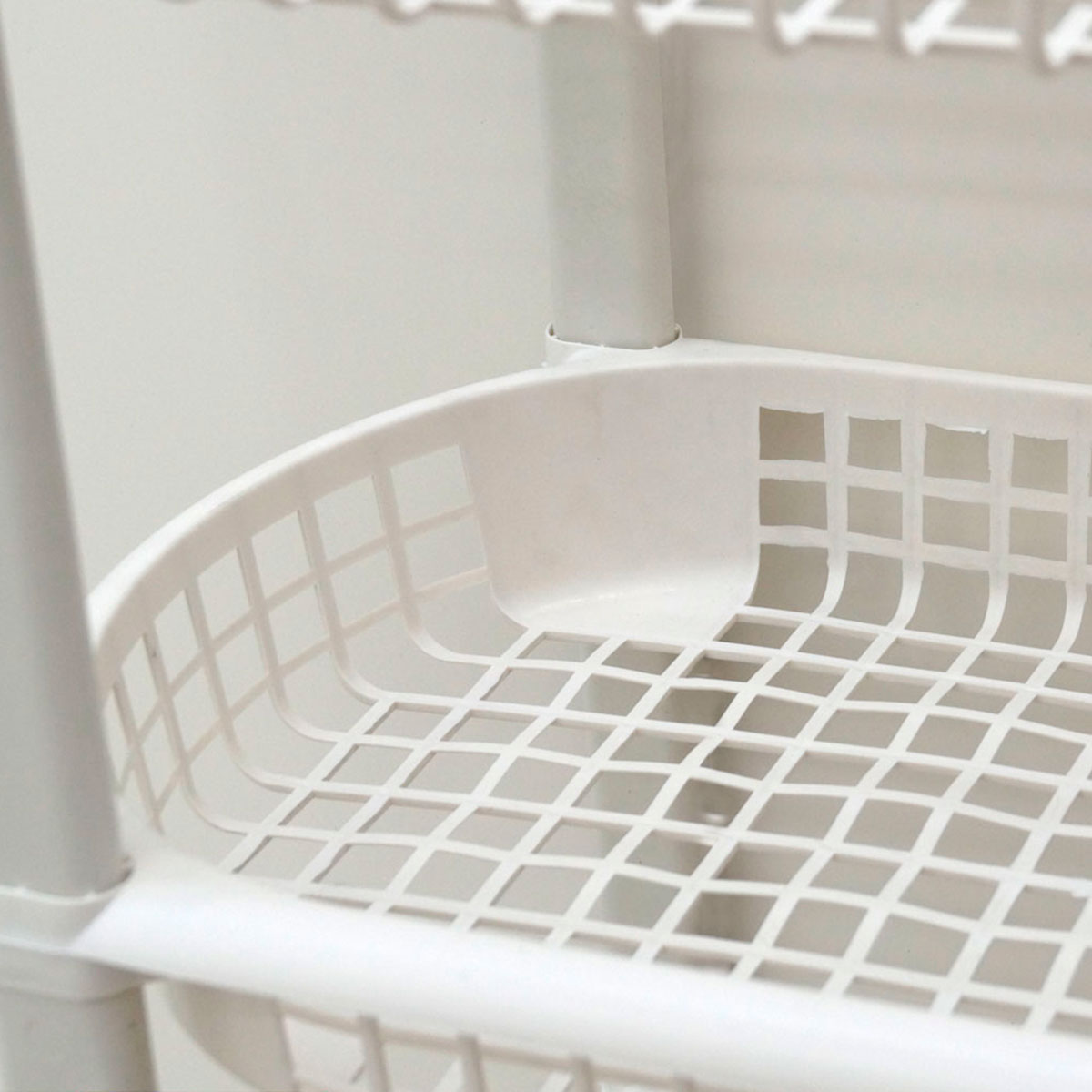 Frutero plástico Blanco - Compras Dmas